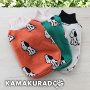 ワンちゃんハイネックニット