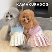 ブーケプリーツワンピース